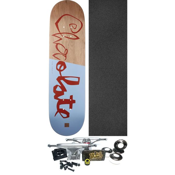 Chocolate Skateboards Jesus Fernandez Scrunk Skateboard Deck - 8.37" x 32" - Complete Skateboard Bundle